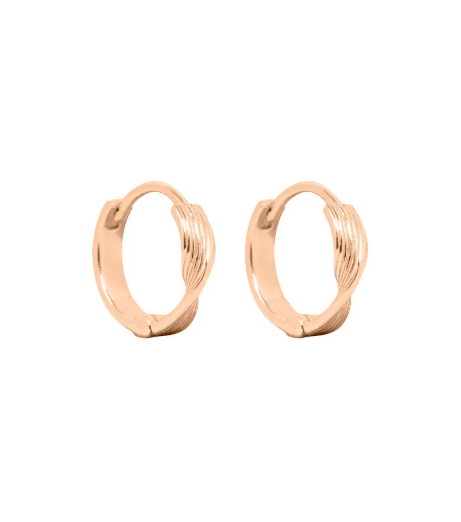 Oorbellen - swirled click