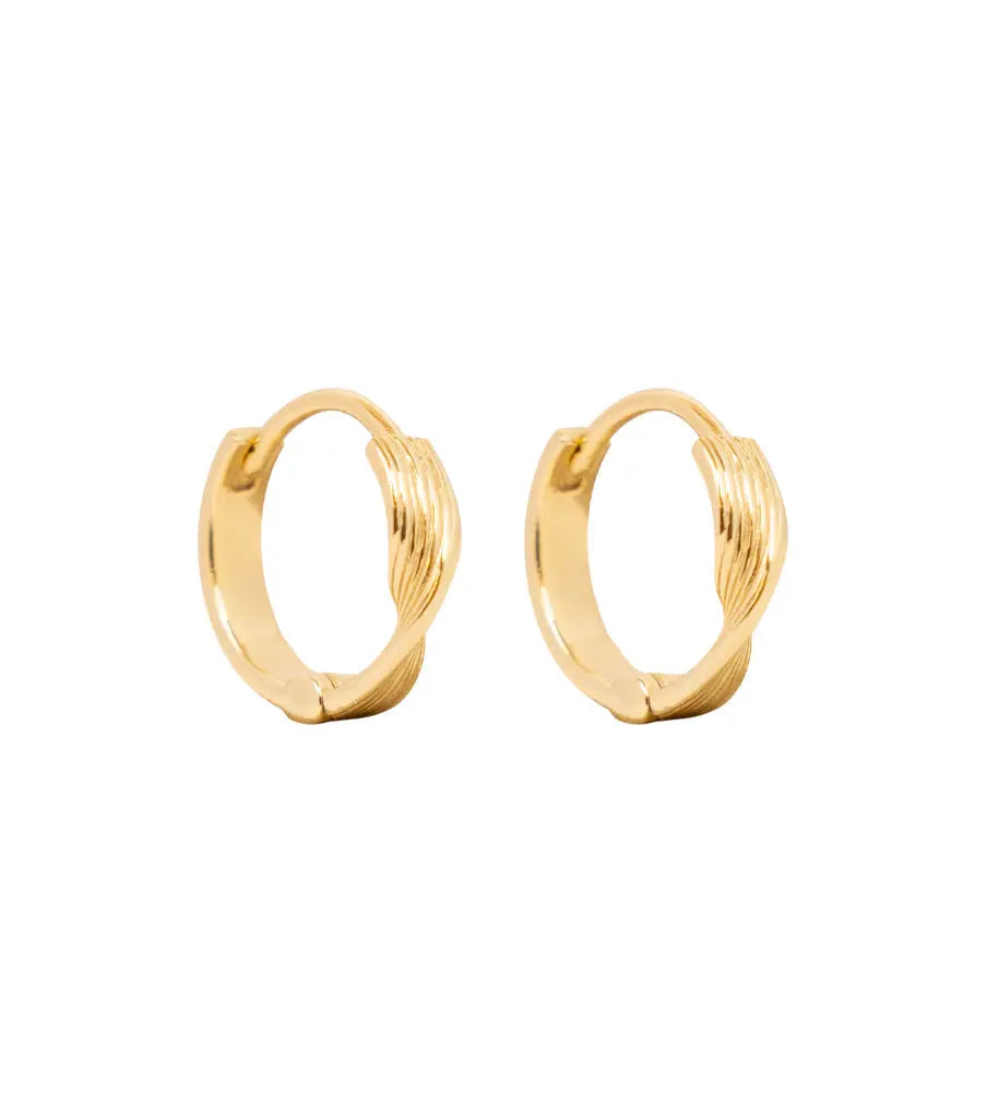 Oorbellen - swirled click