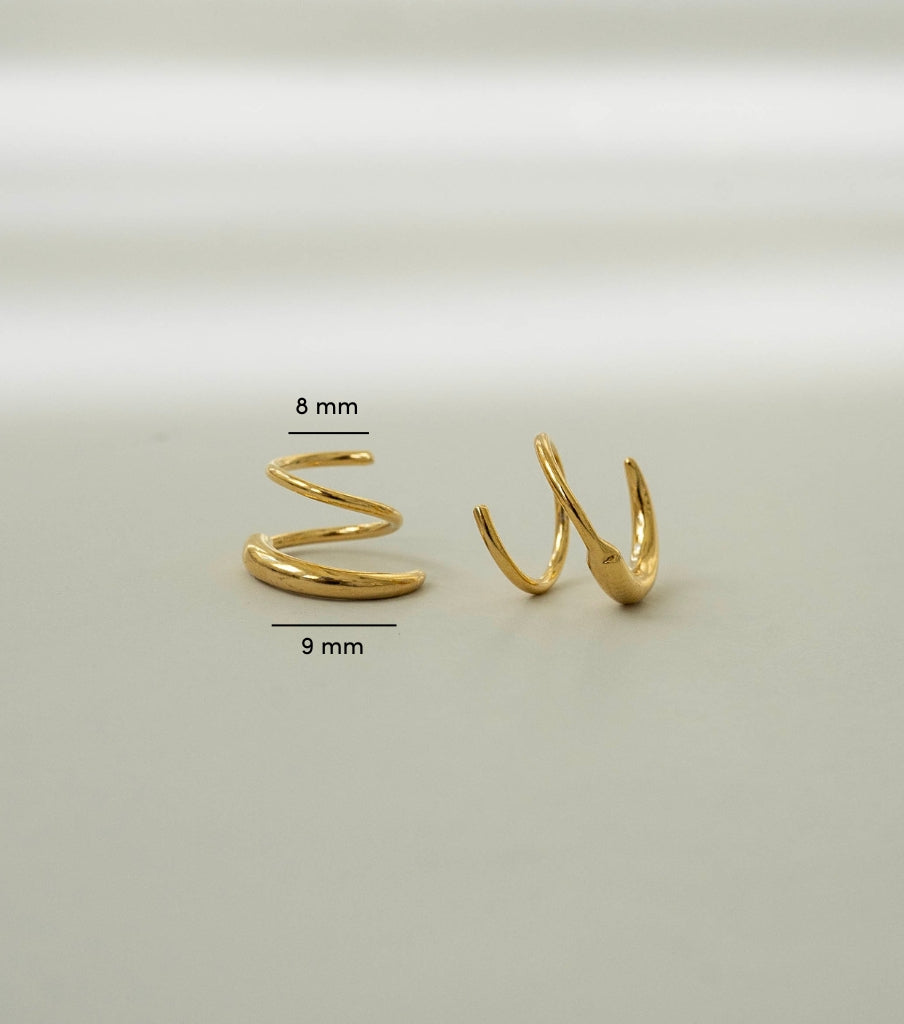 Oorbellen twister swing