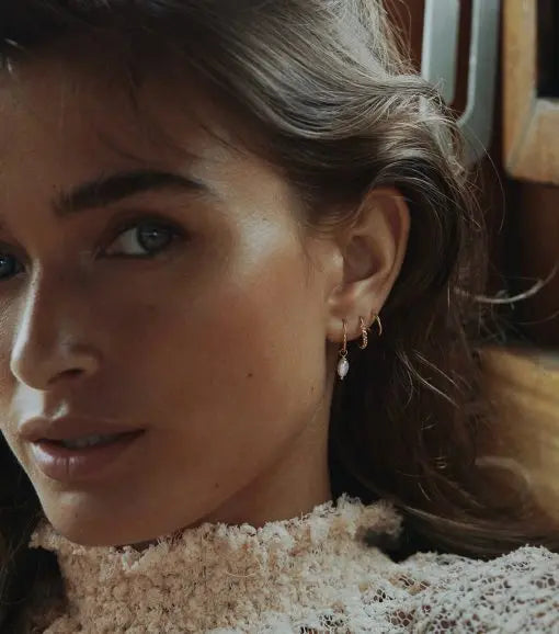 Oorbellen -  bubbly twister