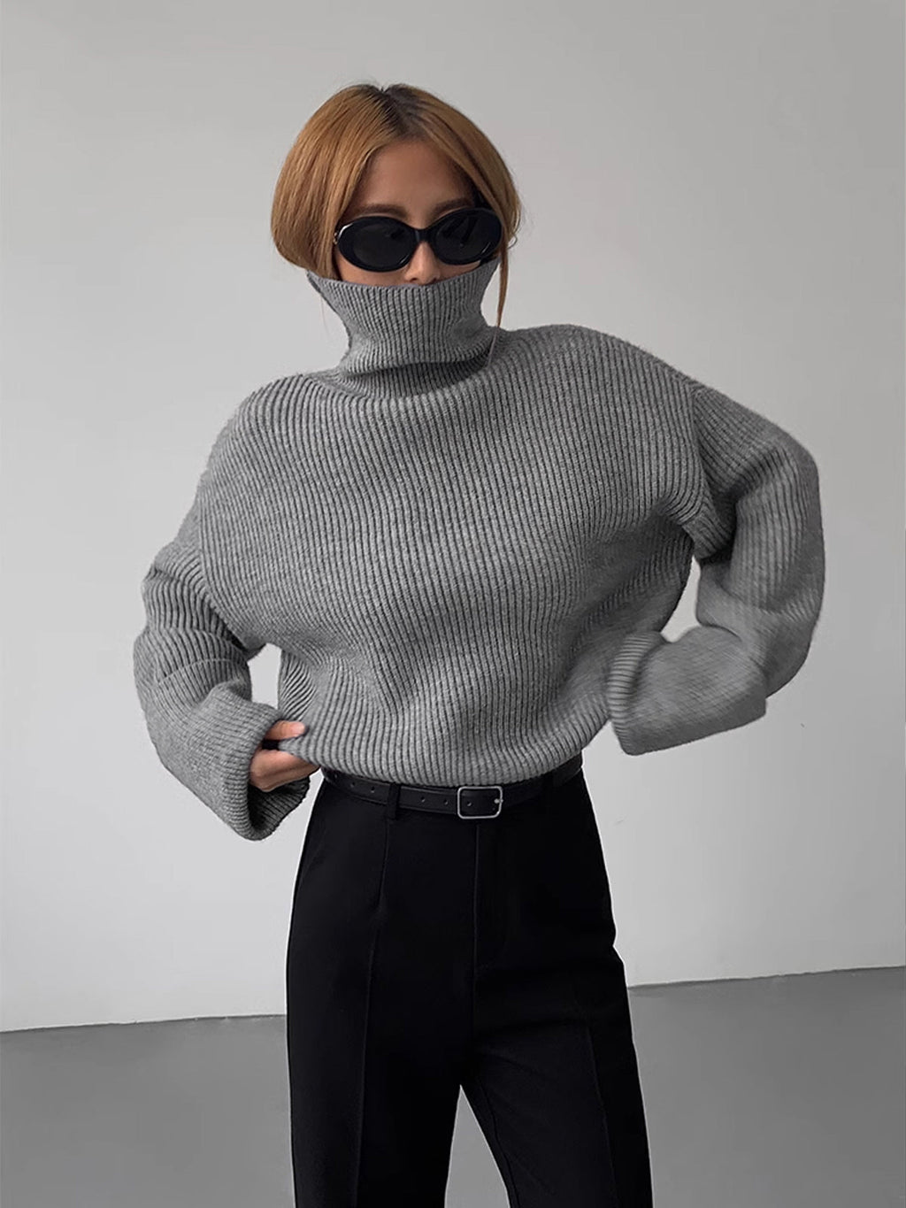 Mirala | Turtleneck Trui Dames- Comfortabel en Stijlvol
