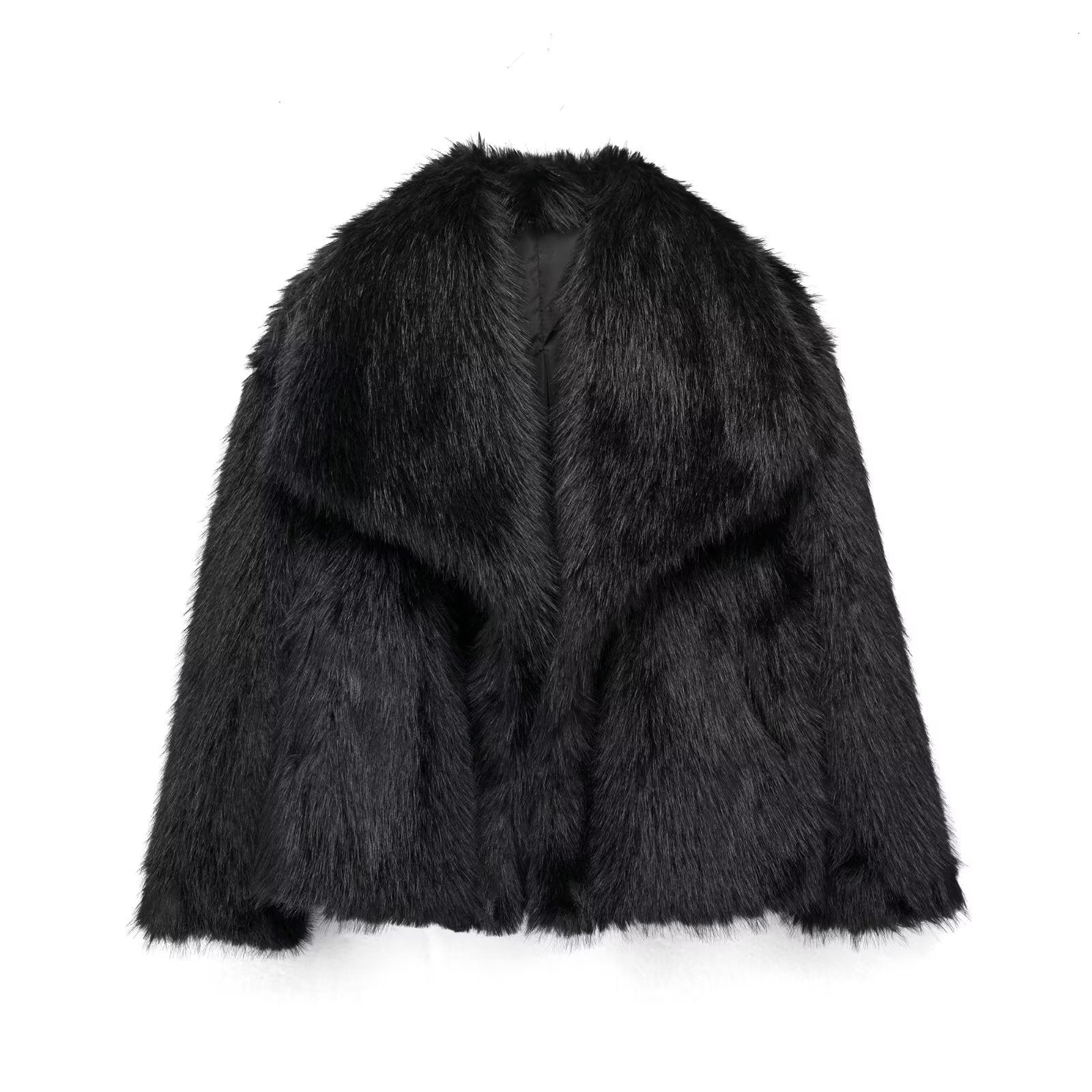 Noemi | Luxe Cropped Faux Fur Jas voor Dames - Elegant en Super Trendy