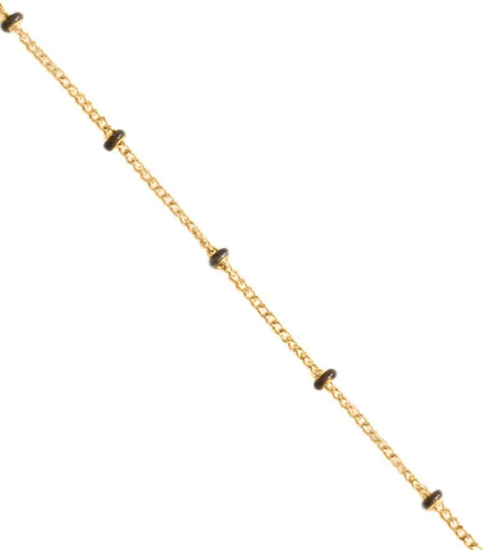 Armband - chocolat dot excl. bedel