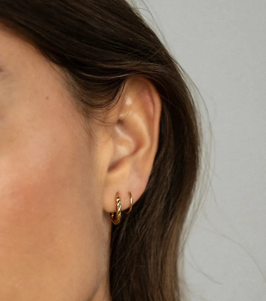 Oorbellen - twisted twister