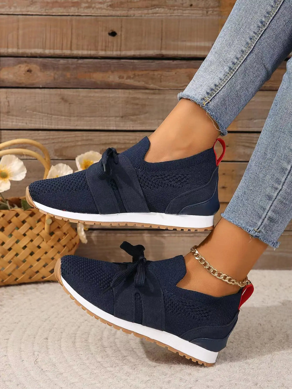 Trendy Comfortabele en Ademende Sneakers voor Dames
