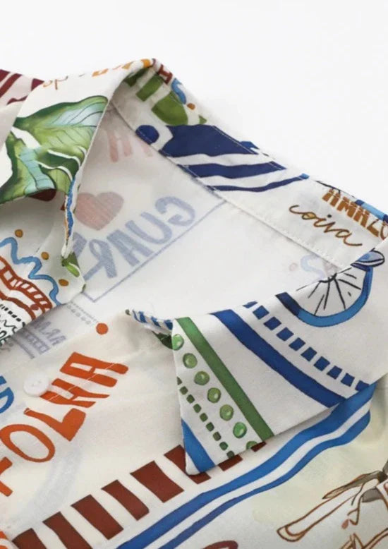 Rio | Linnen Zomerset met Shirt & Shorts