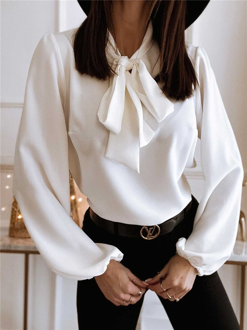 Lucille | Elegante Blouse Met Striks