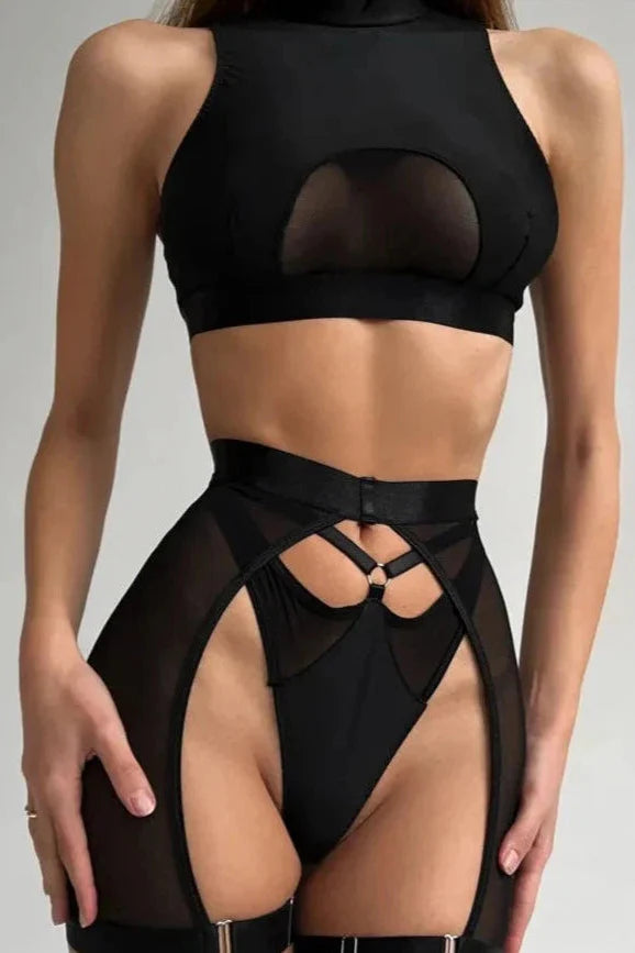 Haylie's 3 Piece Vest Top Lingerie