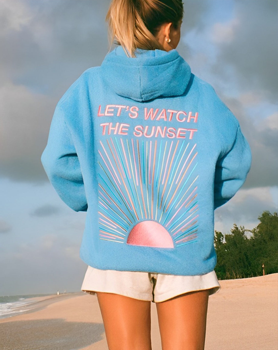 Sunset | Oversized Hoodie Dames – Comfortabel & Warm