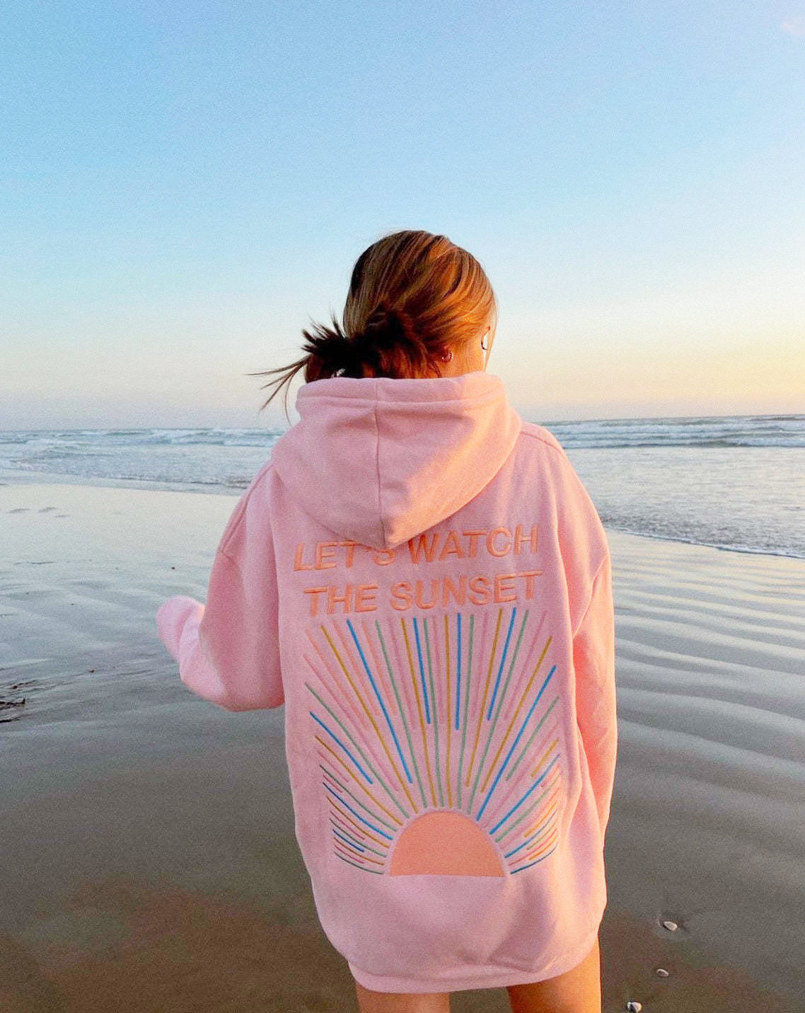 Sunset | Oversized Hoodie Dames – Comfortabel & Warm