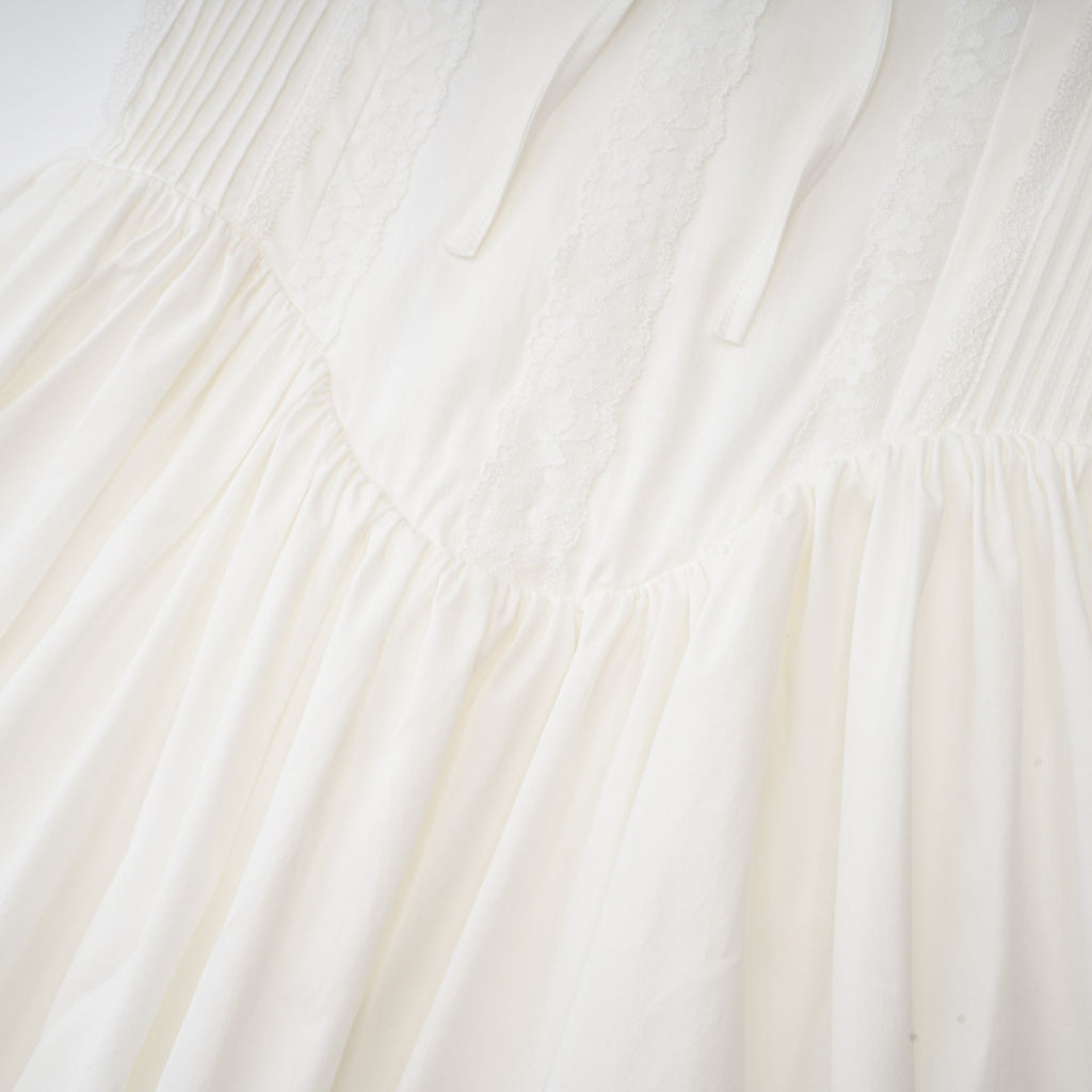 Camille white corset mini dress