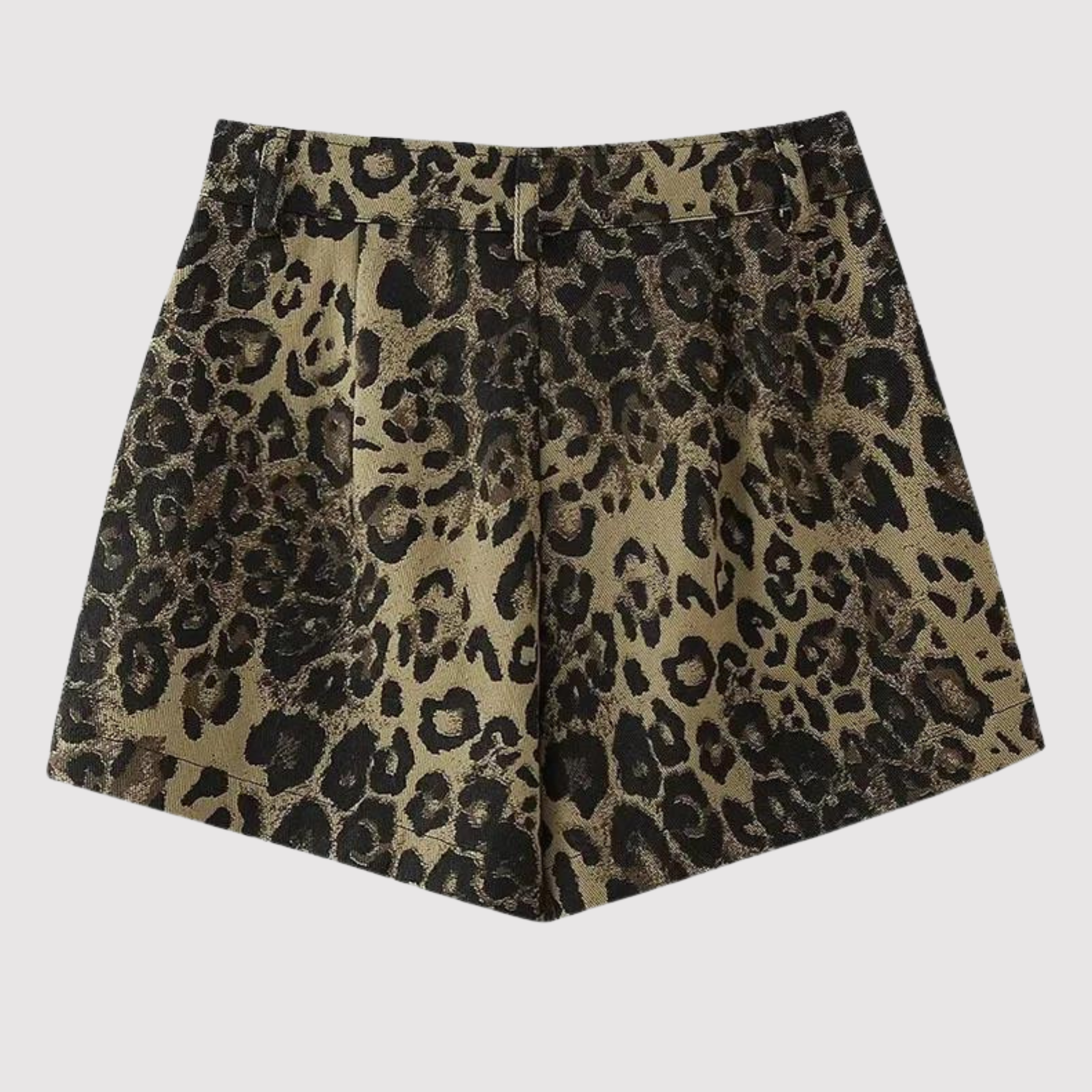 Izana | Stretchy Shorts - Luipaardprint Korte Broek