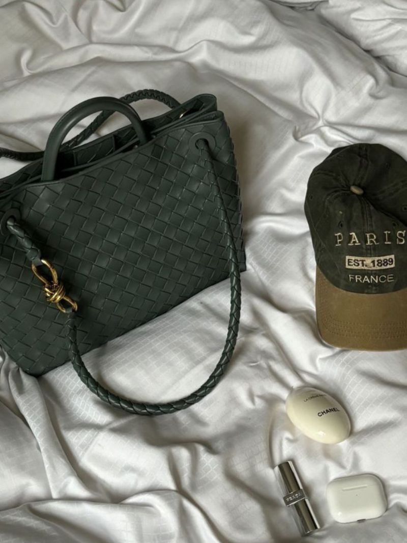 Dorle | Elegante Gevlochten Dames Handtas