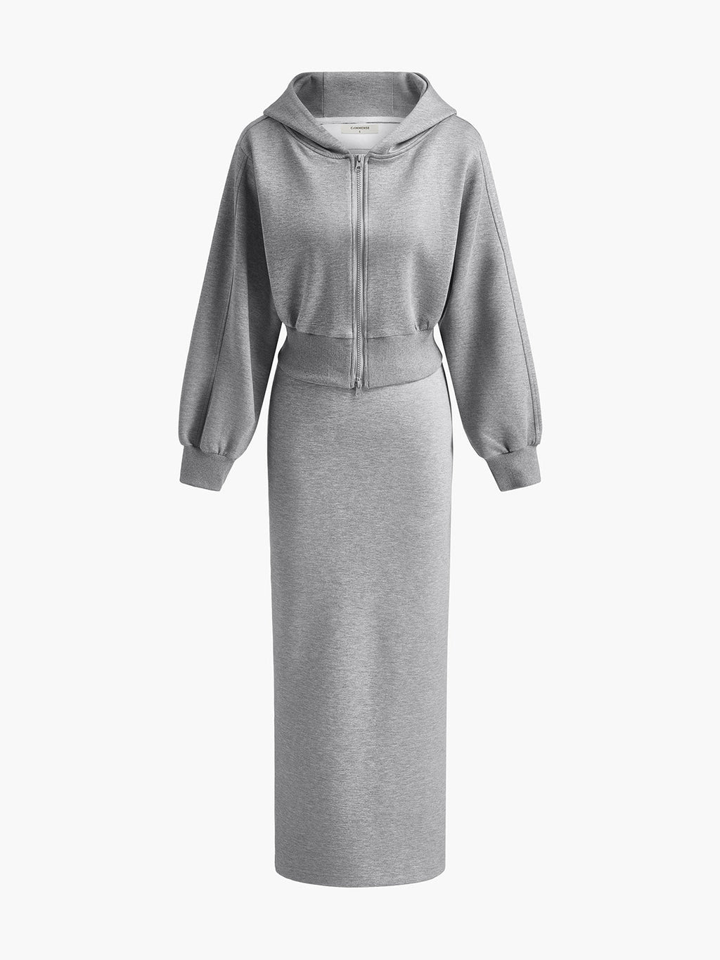 Sola | Stijlvolle Zip Crop Hoodie Dames - Strech Materiaal voor Extra Comfort