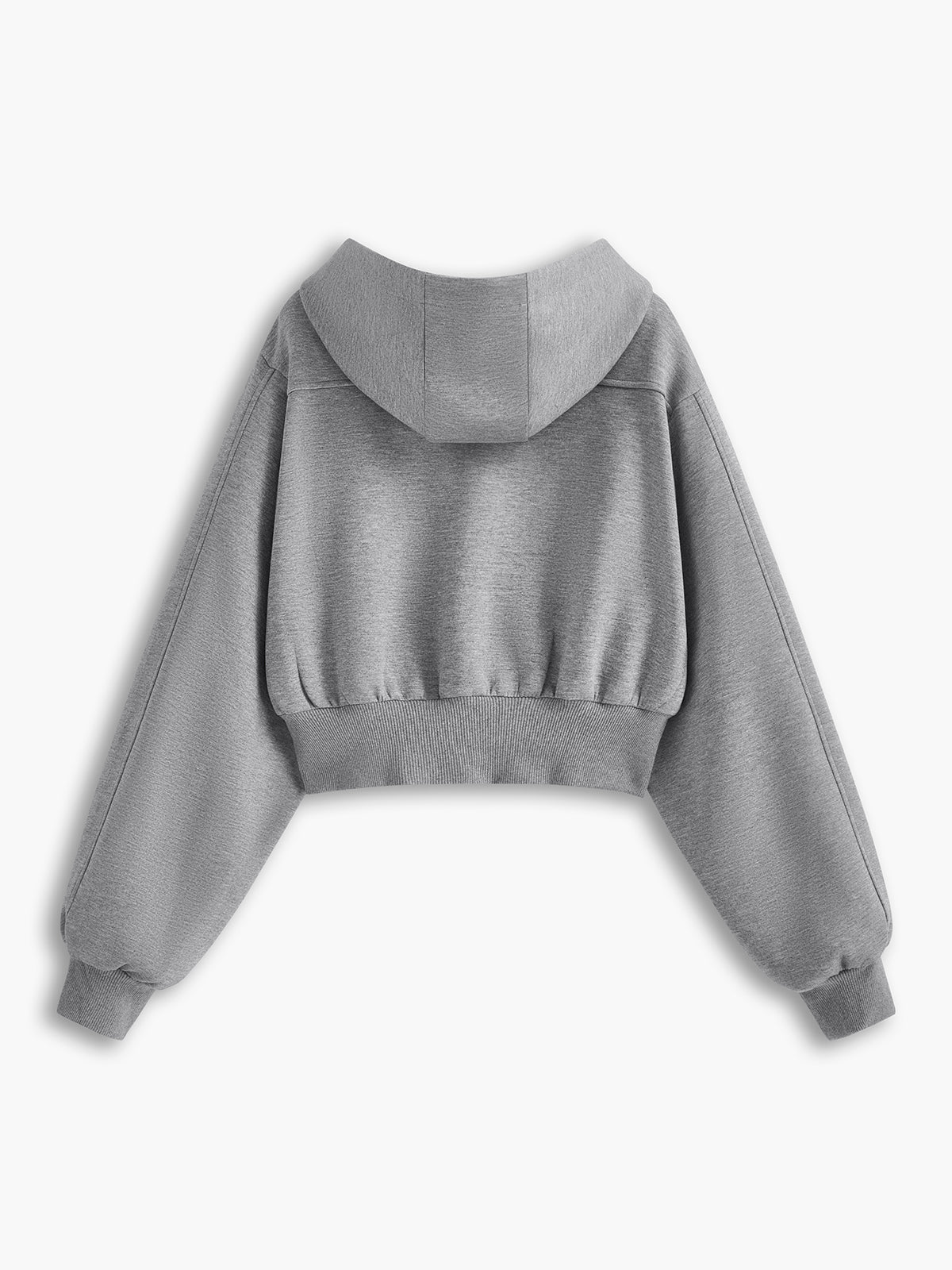 Sola | Stijlvolle Zip Crop Hoodie Dames - Strech Materiaal voor Extra Comfort