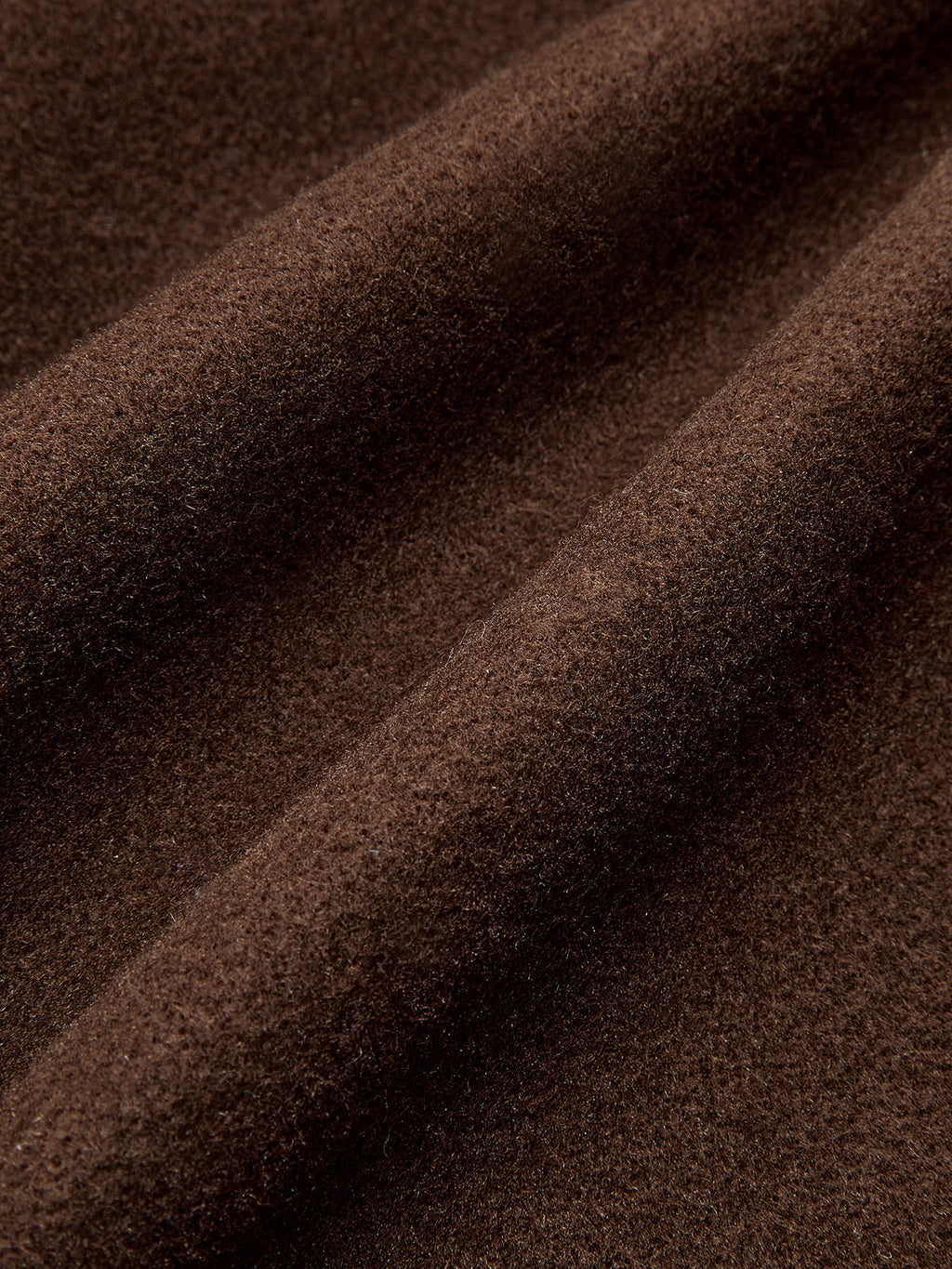 Odette | Lång tweedvinterkappa - Stor krage och brett skärp