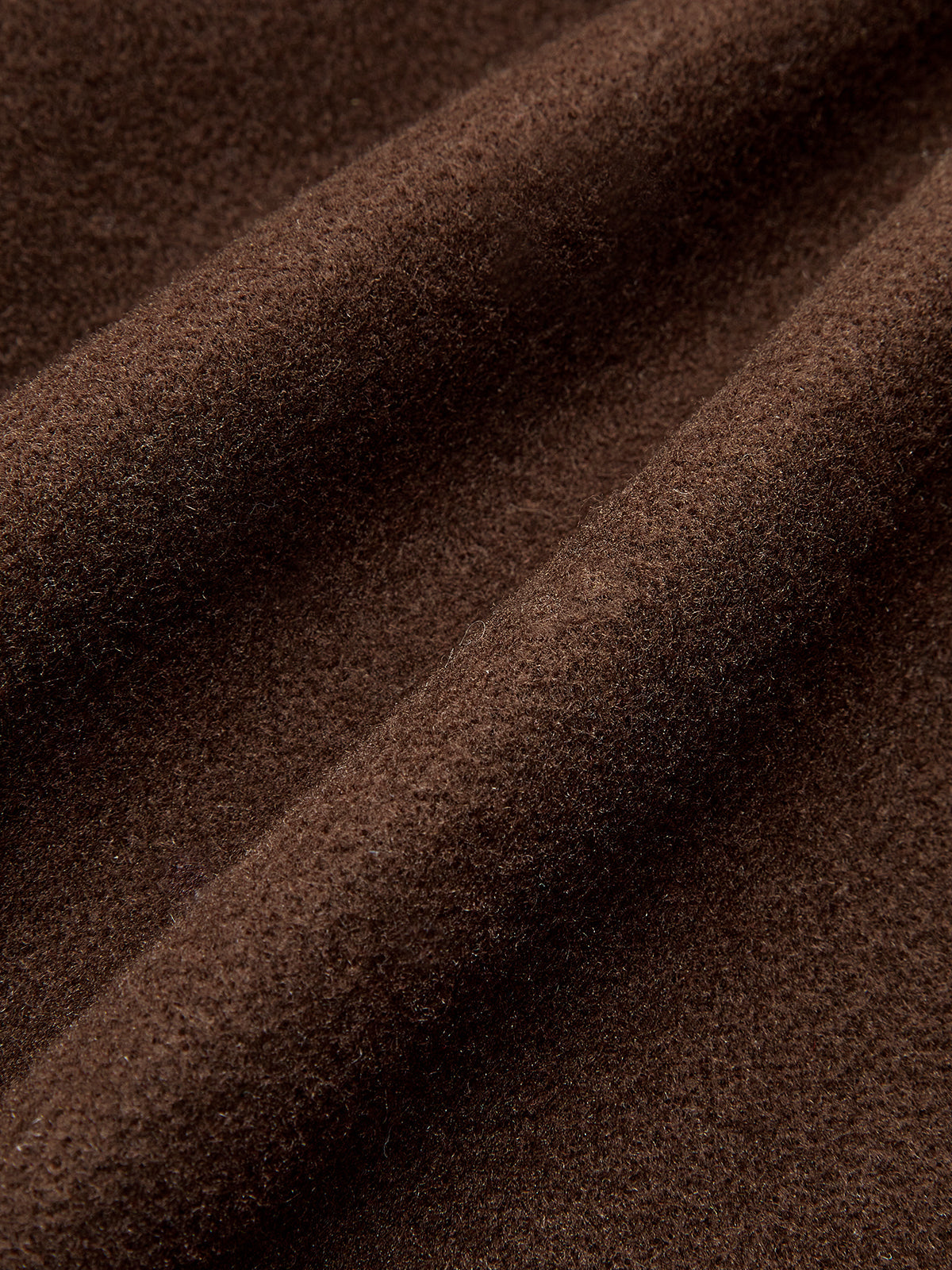 Odette | Lång tweedvinterkappa - Stor krage och brett skärp