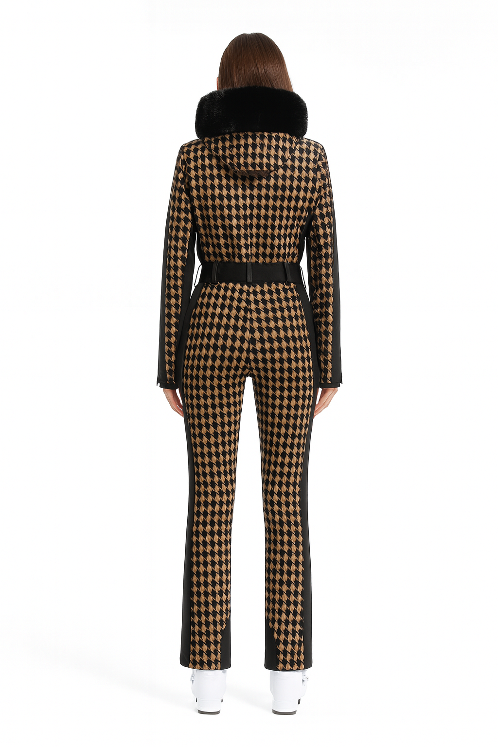 Gemma | Trendig skiddräkt för kvinnor - Högkvalitativt termiskt skydd med fuskpälskrage