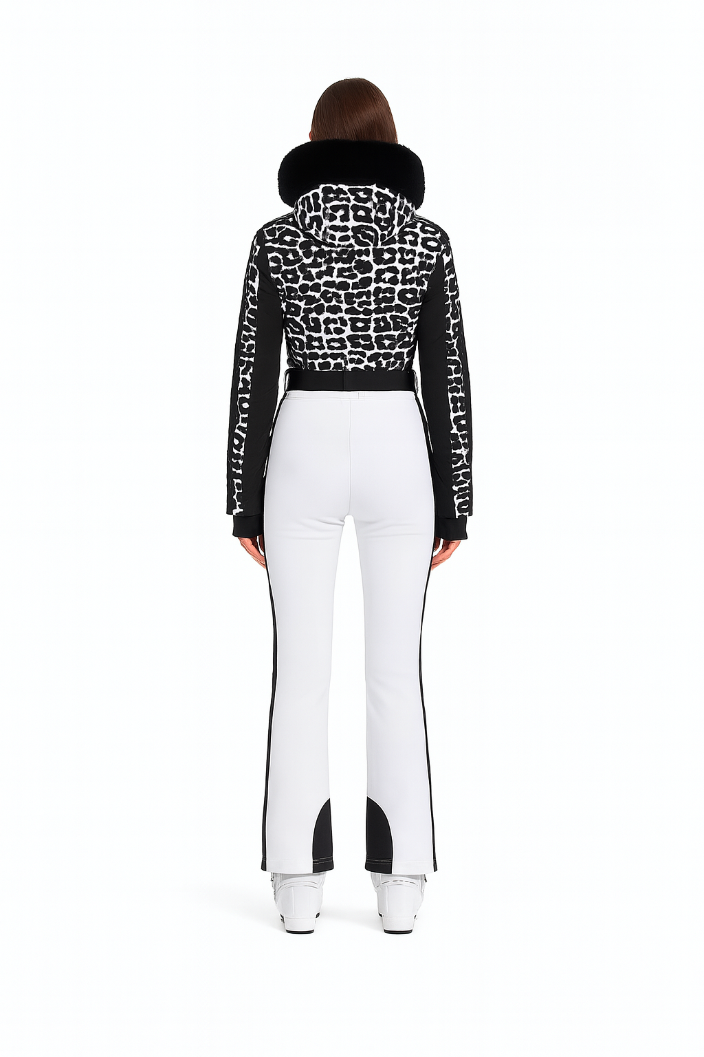 Gemma | Trendig skiddräkt för kvinnor - Högkvalitativt termiskt skydd med fuskpälskrage