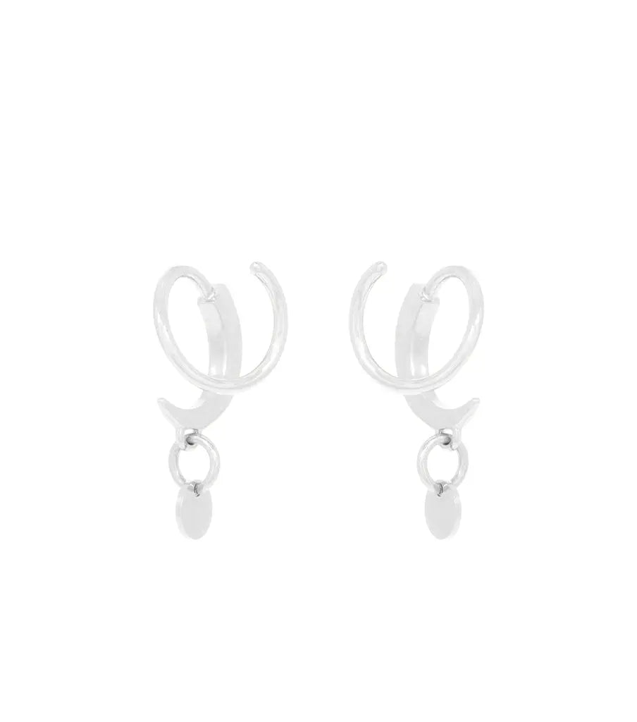 Twister-örhängen med gungmotiv