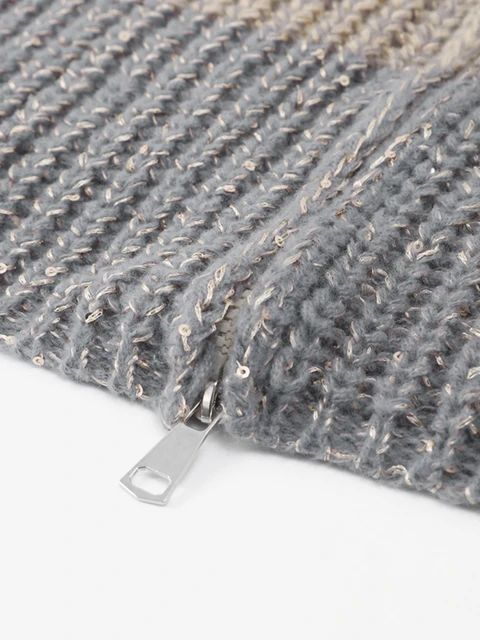 Eryka | Oversized Glinsterend Vest voor Dames – Longline & Elegant