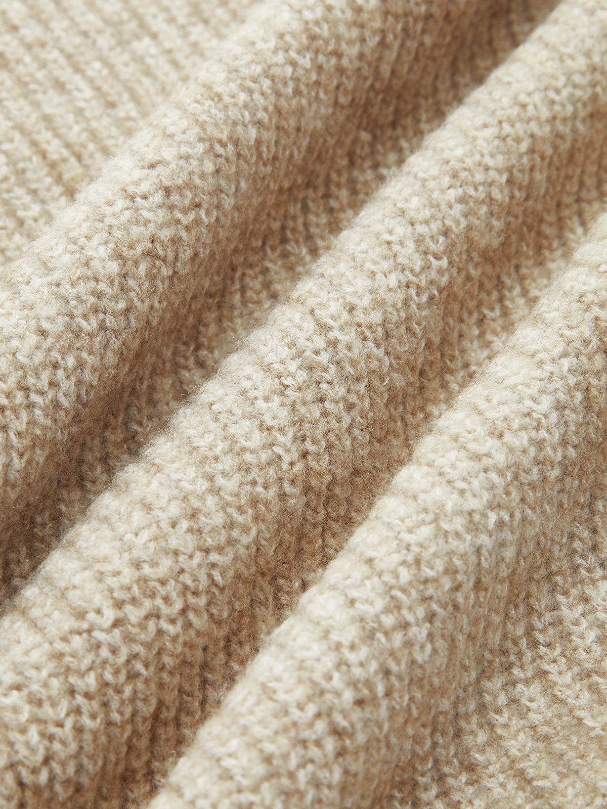 Jaxxy | Wol Blend Zipper Dames Sweater - Veel Stretch, Casual