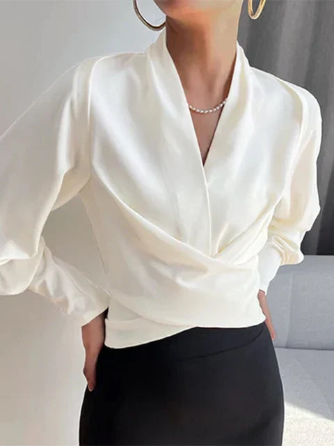 Ruby | Elegante Blouse met Pofmouwen