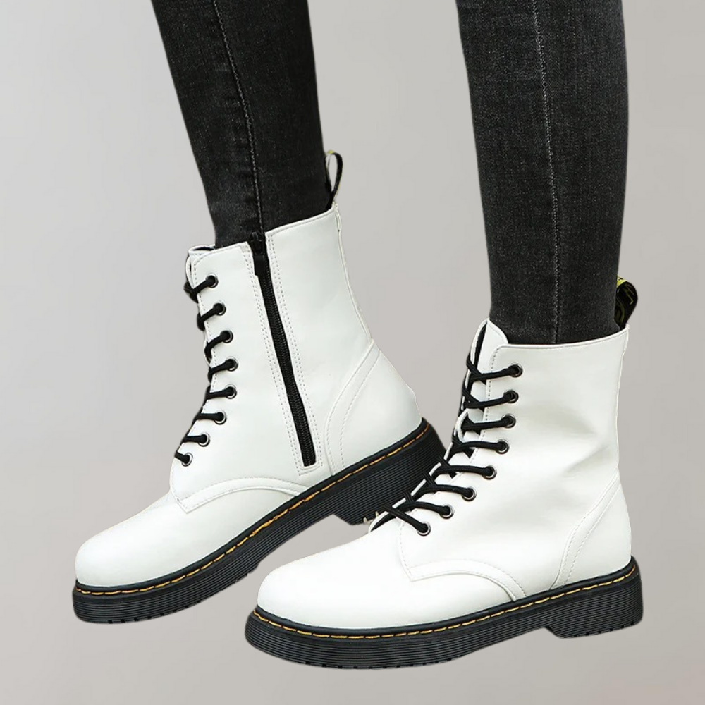 Stijlvolle Leren Boots voor Dames