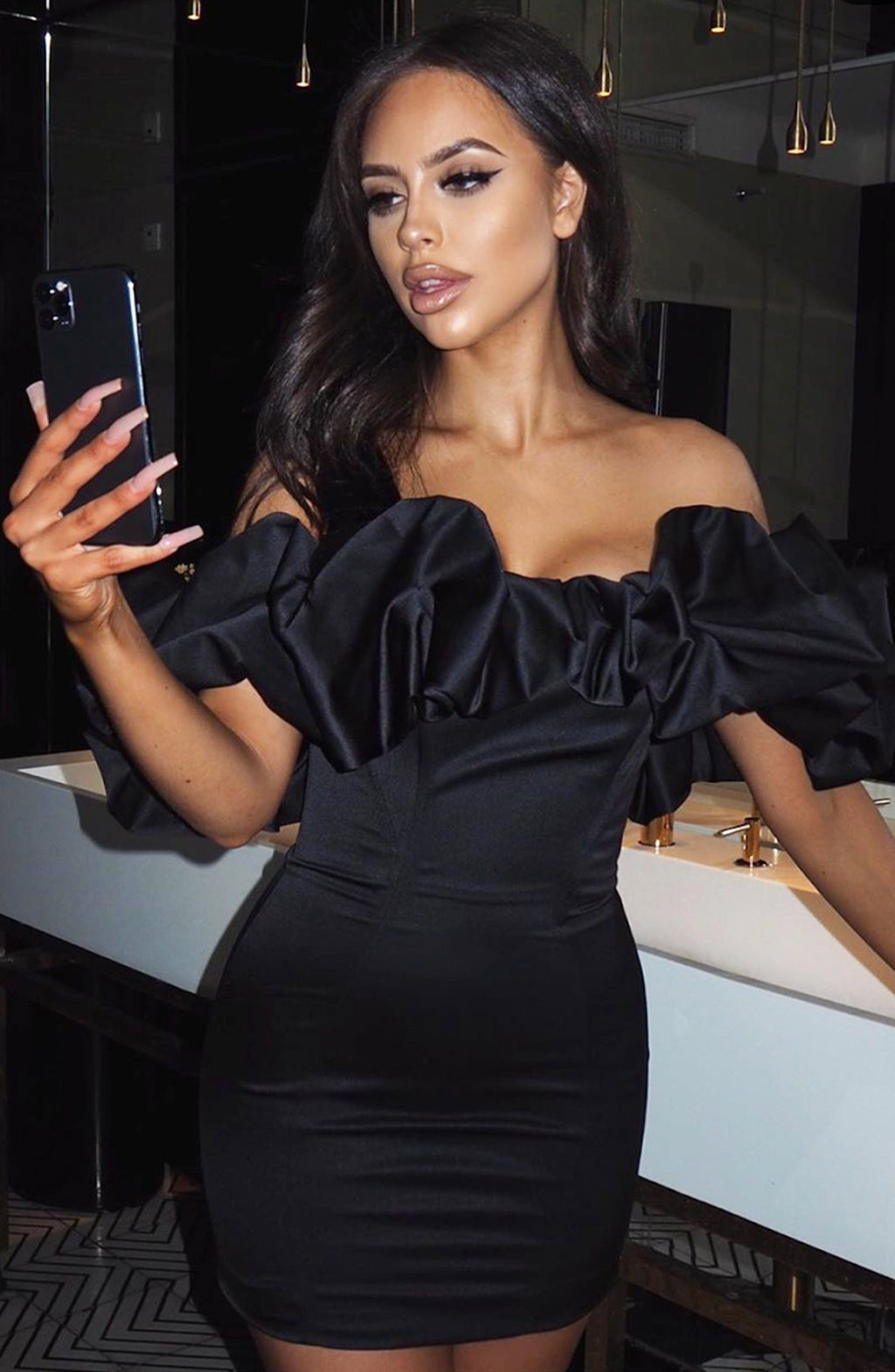 Allie Miniklänning - Svart