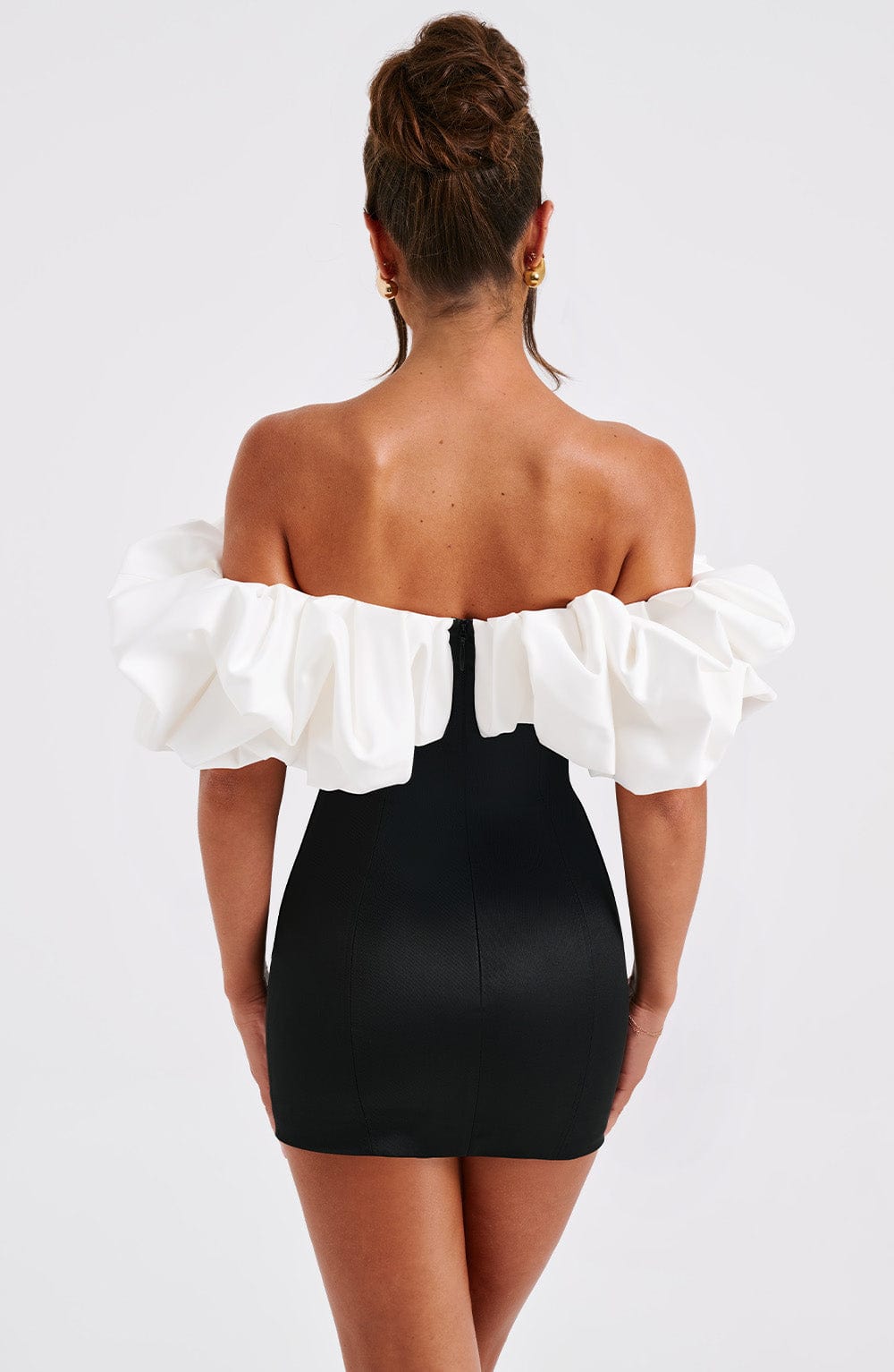 Allie Miniklänning - Svart/Vit