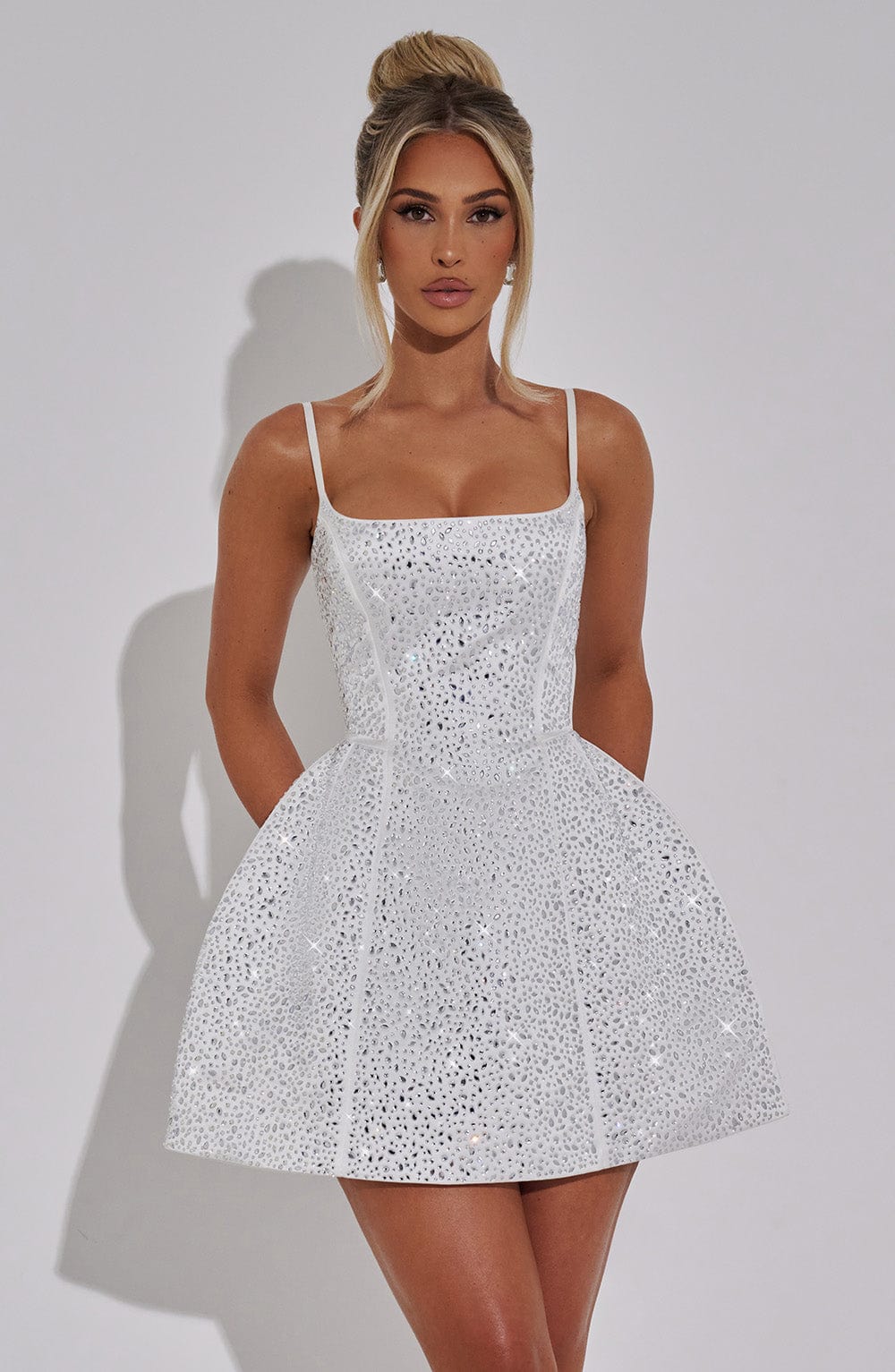 Angelique Miniklänning - Elfenbensvit