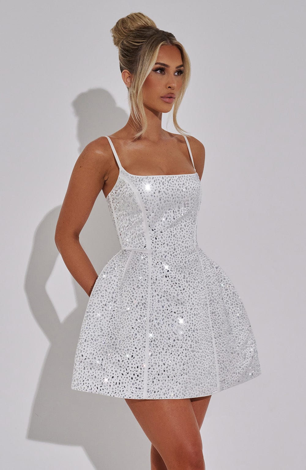 Angelique Miniklänning - Elfenbensvit