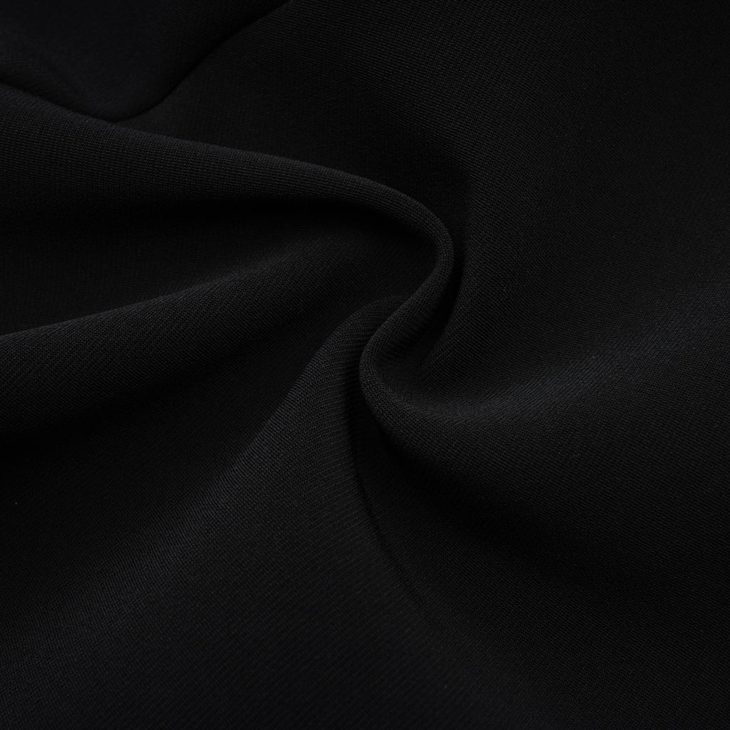 Robe courte Babette noire ornée de cristaux