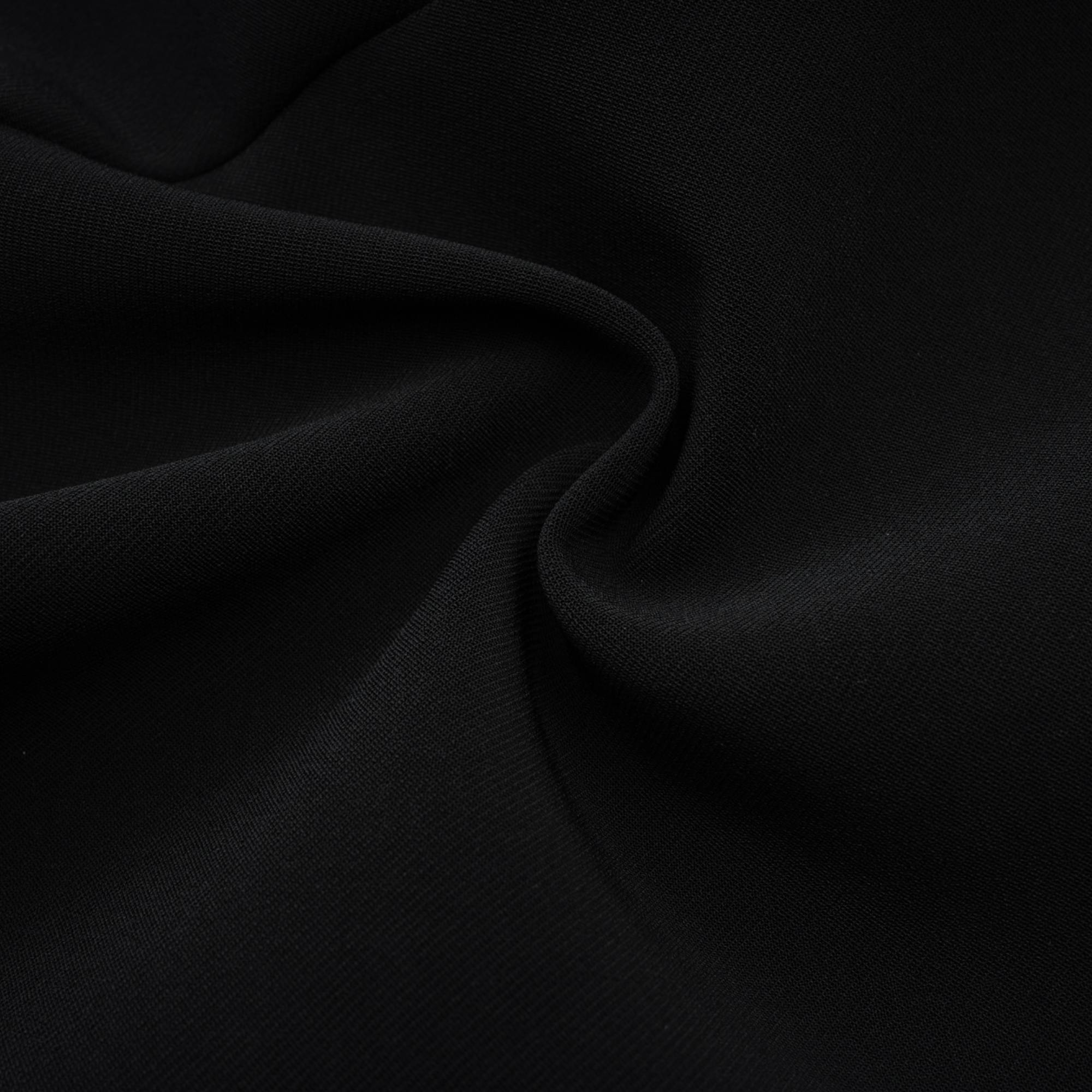 Robe courte Babette noire ornée de cristaux