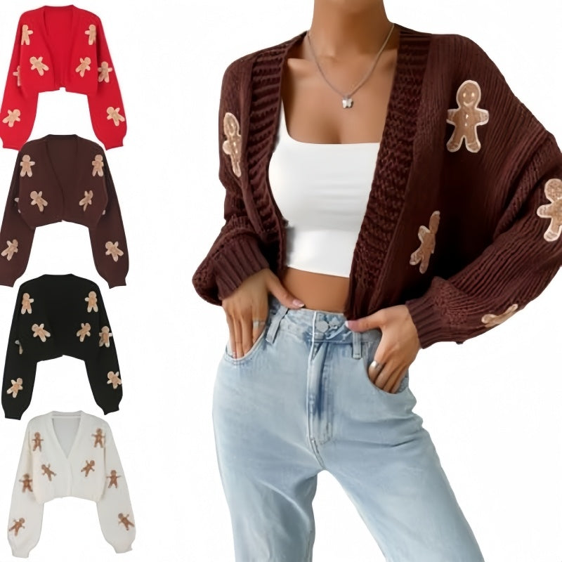 Gebreiden Cropped Vest