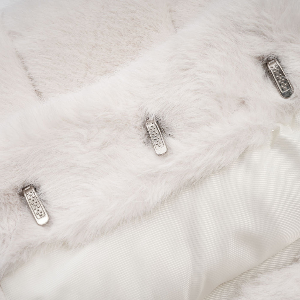 Caitlin fuskpälsjacka och kjol matchande set 