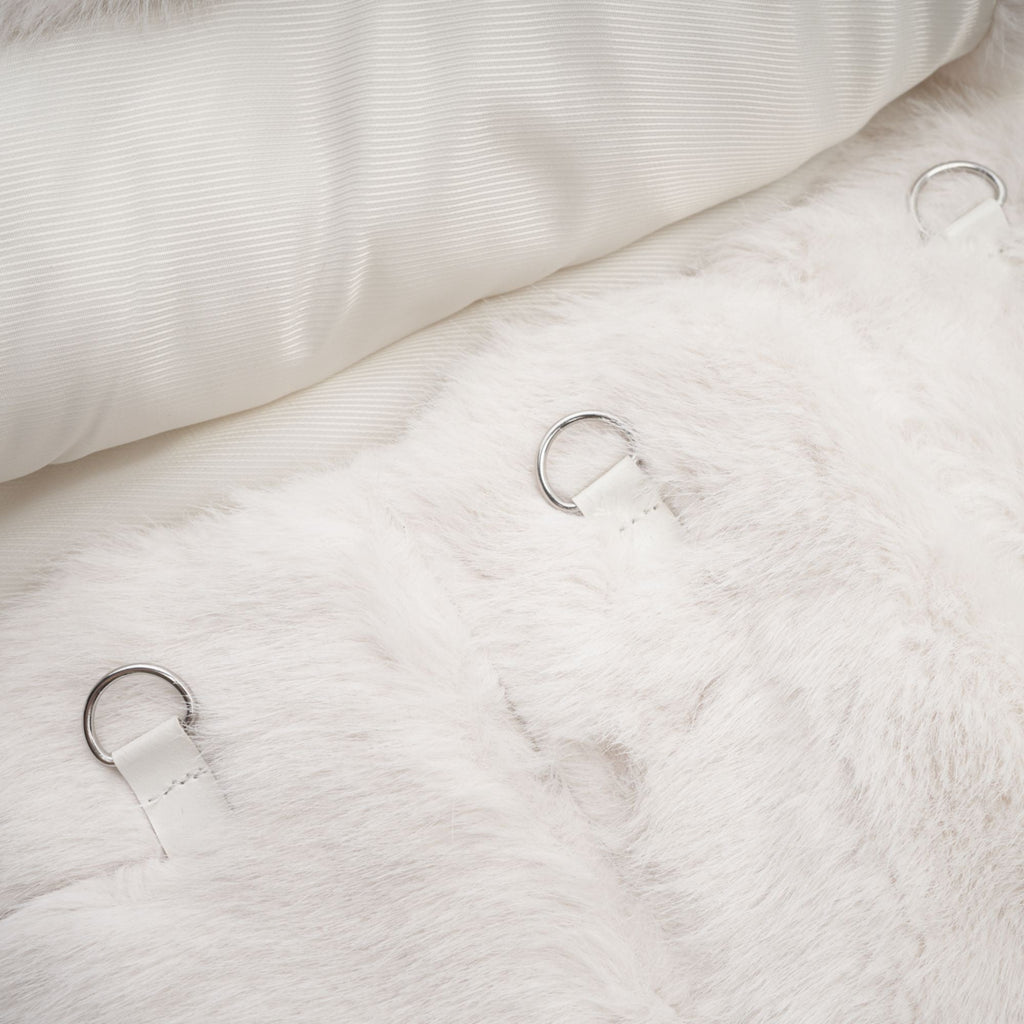 Caitlin fuskpälsjacka och kjol matchande set 