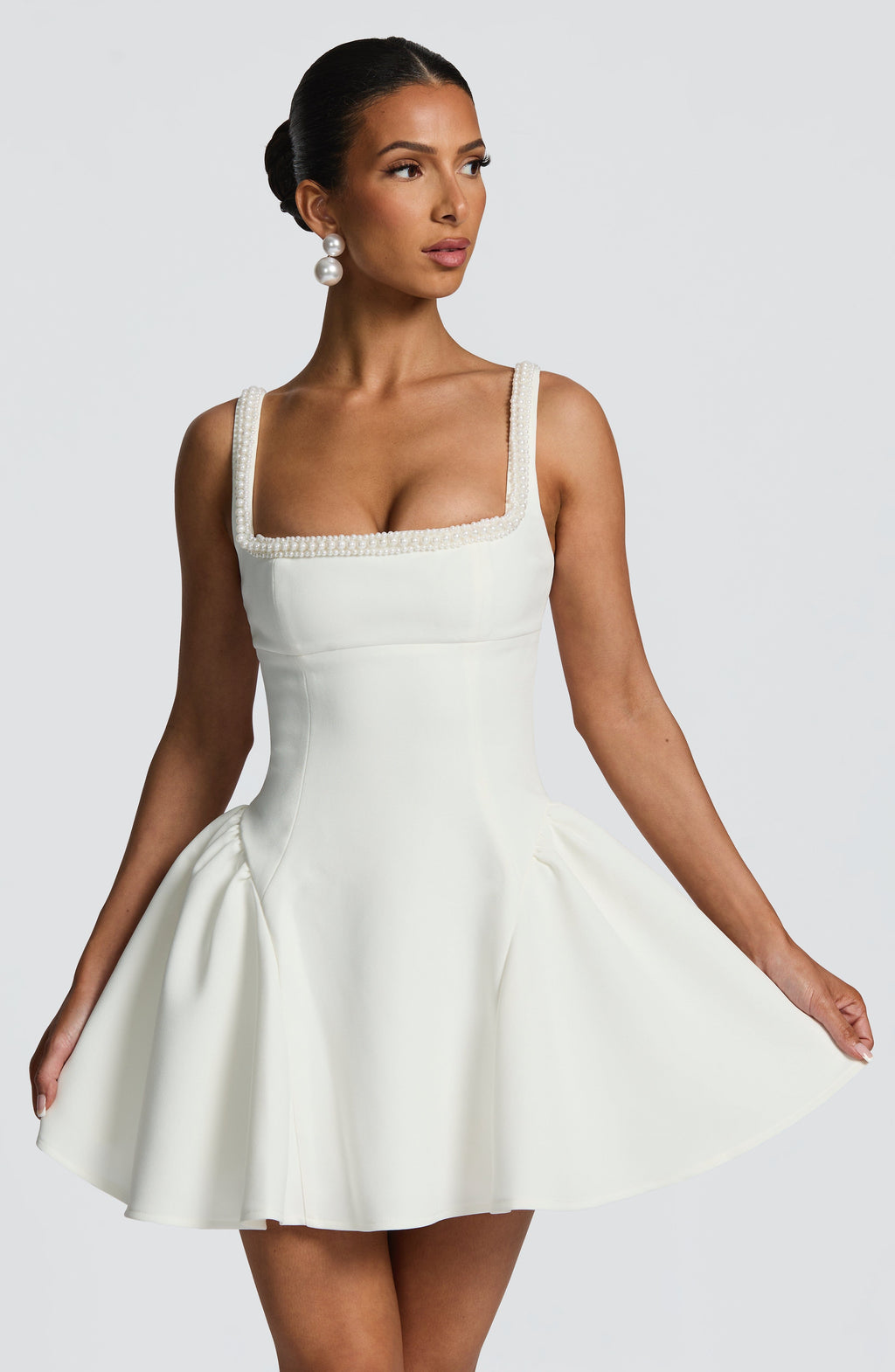 Christie Mini Dress - Ivory