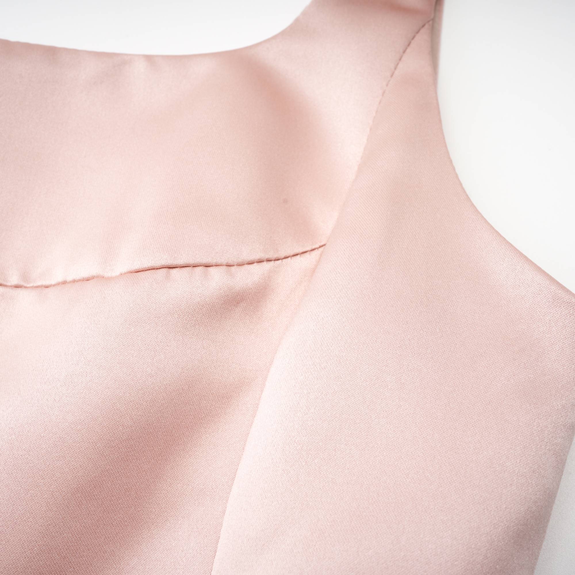 Coralie pink bowknot pleated midi dress