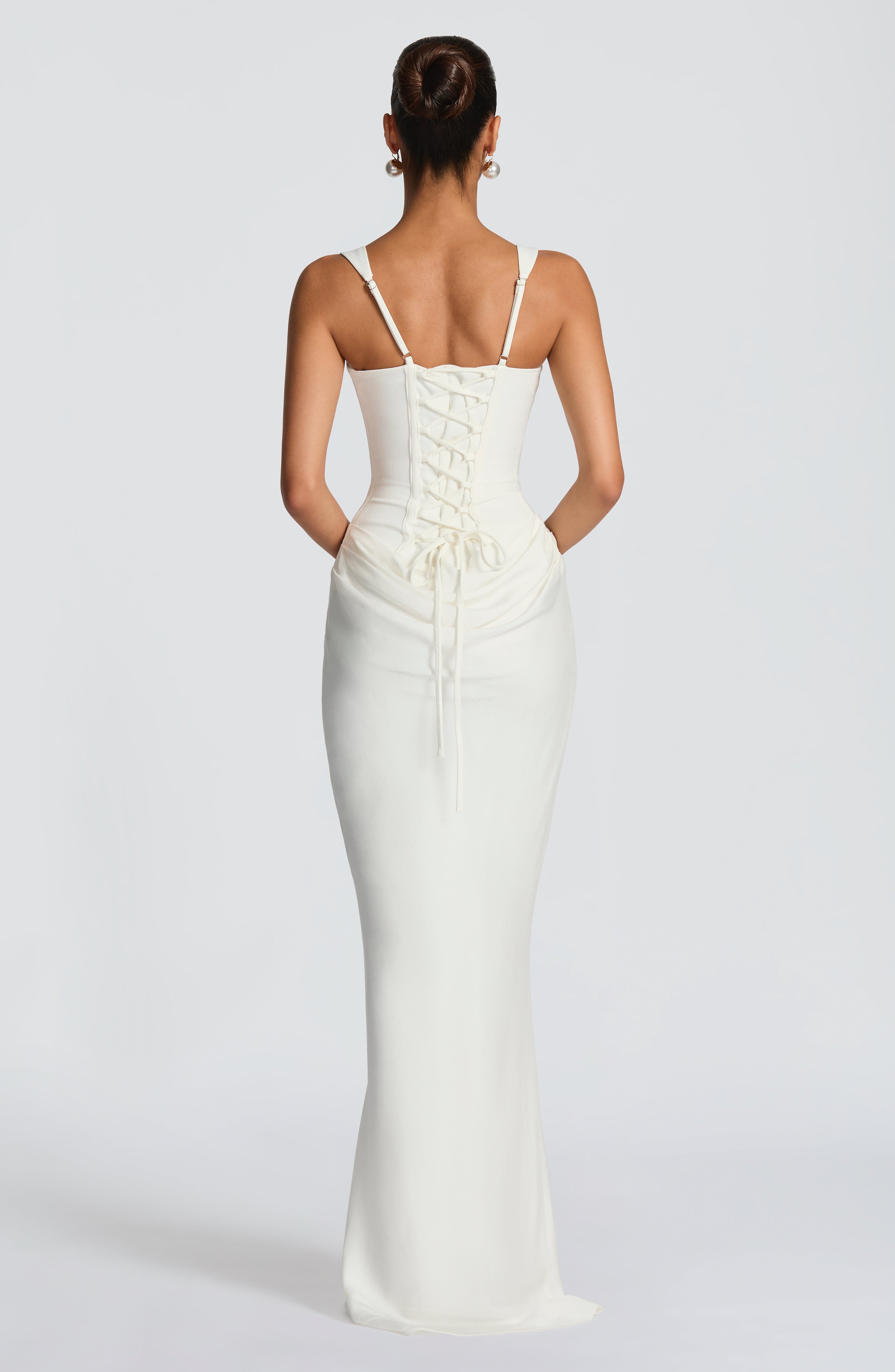 Cornelia Maxi Dress - Ivory