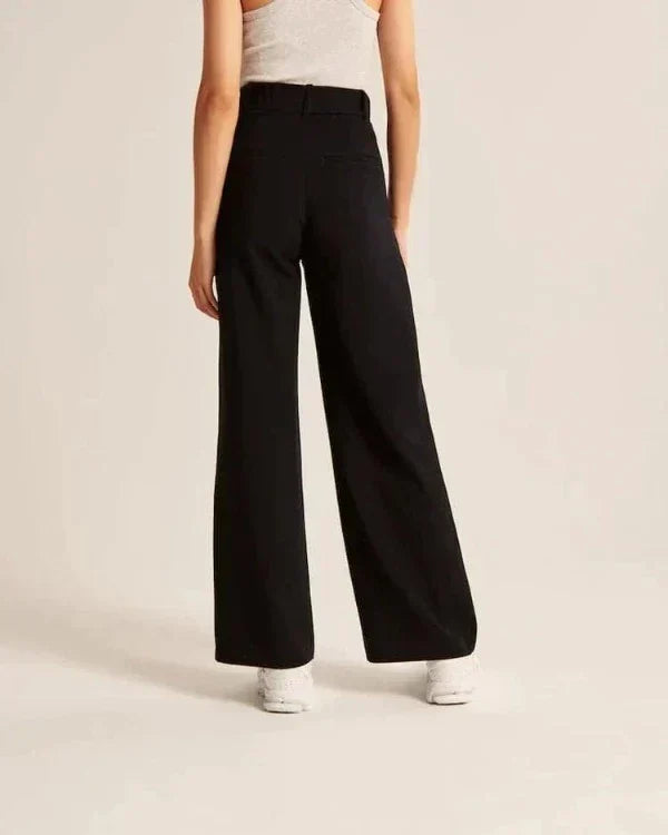 Hoge Taille Wijde Pijpen Pantalon