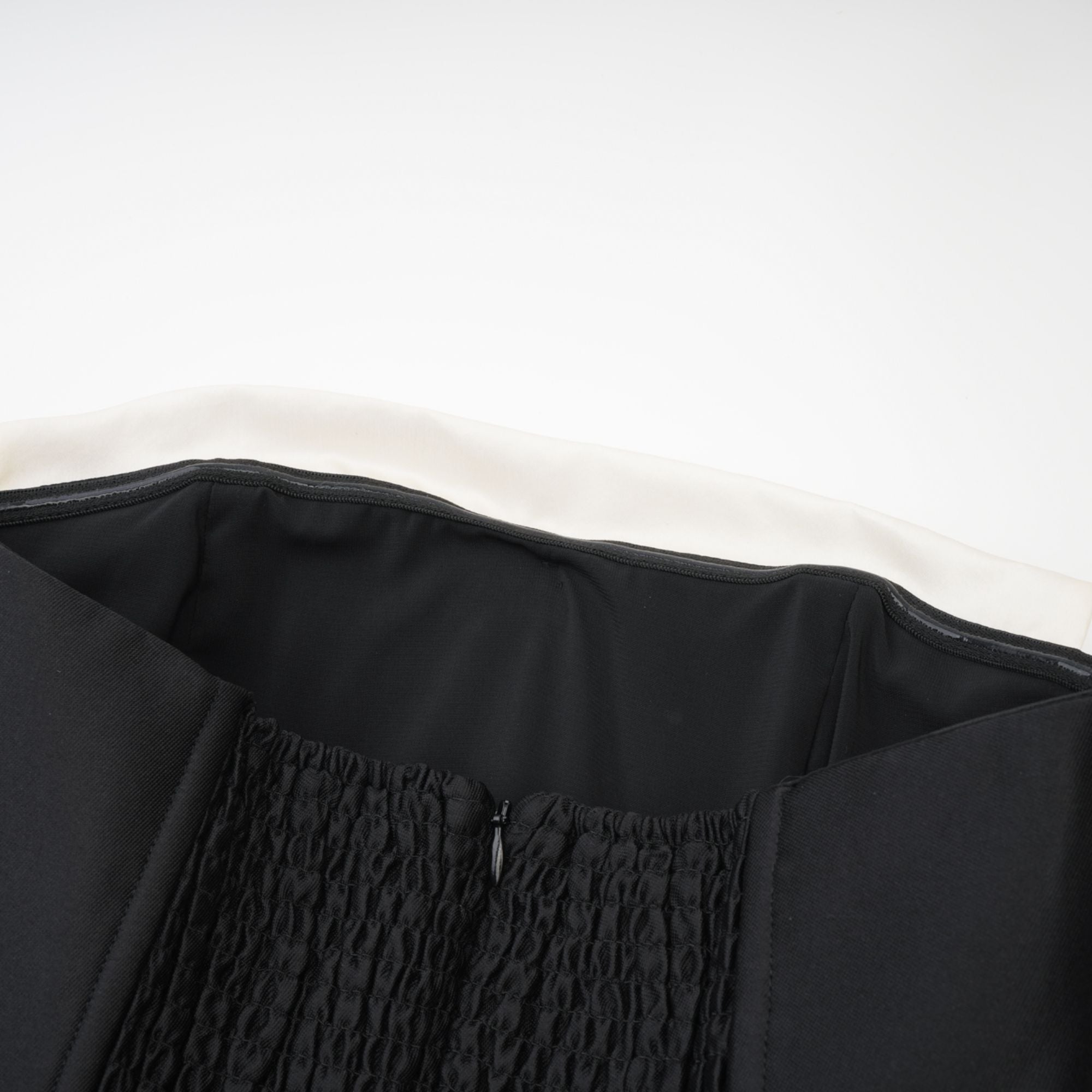 Felisara black bowknot midi dress