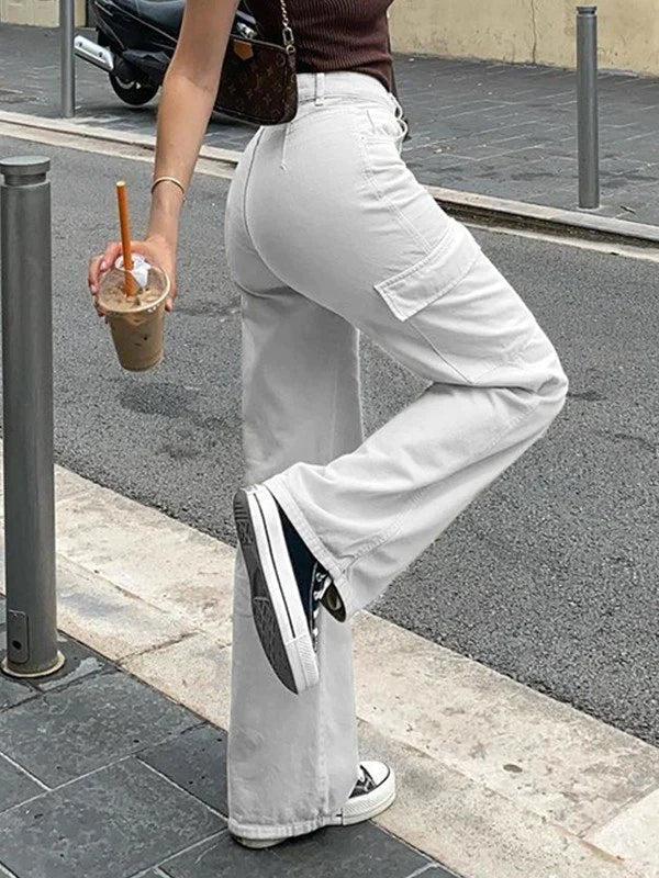 Ravi | Straight Fit Cargo Broek voor Dames