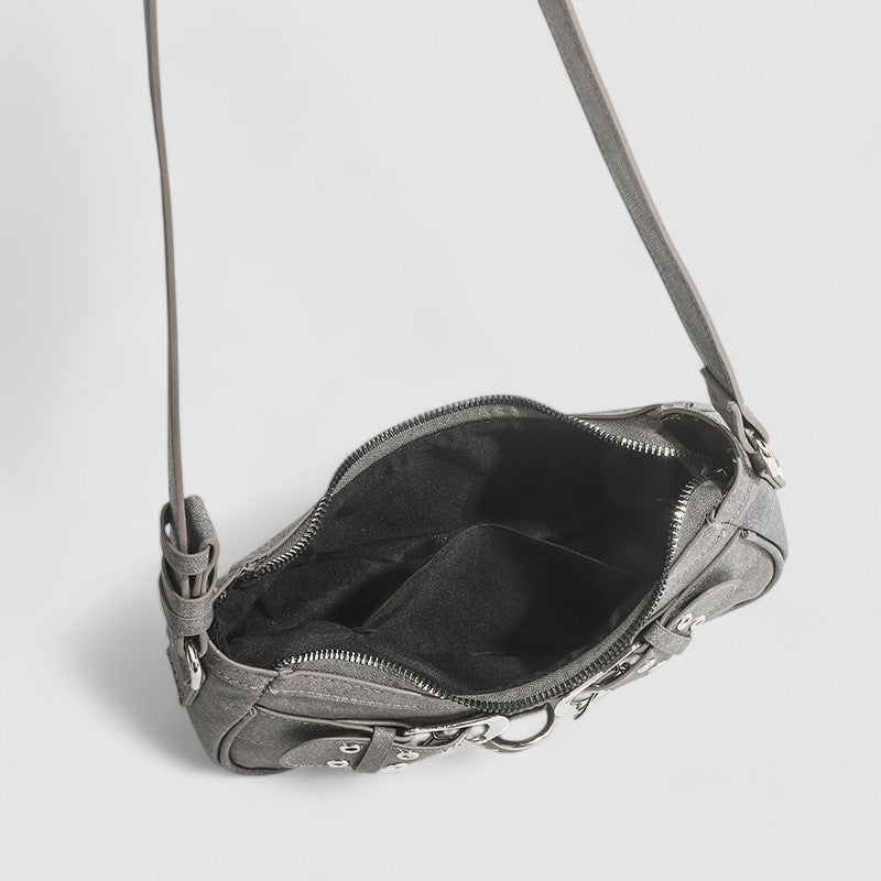 Jona | Stoere Vegan Leren Mini Schoudertas