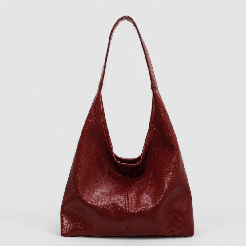 Esra | Vintage Vegan Leren Shopper