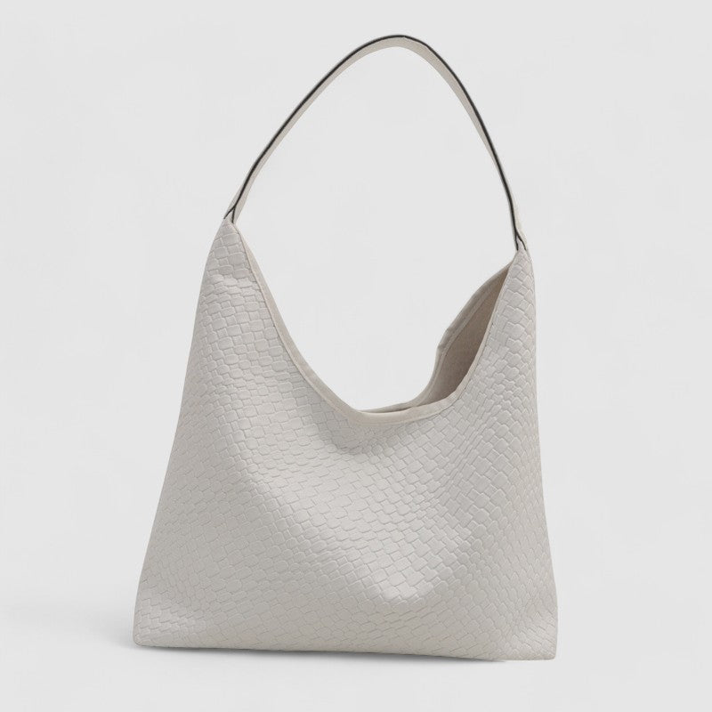 Jamy | Schoudertas met Elegante Krokodillenstructuur