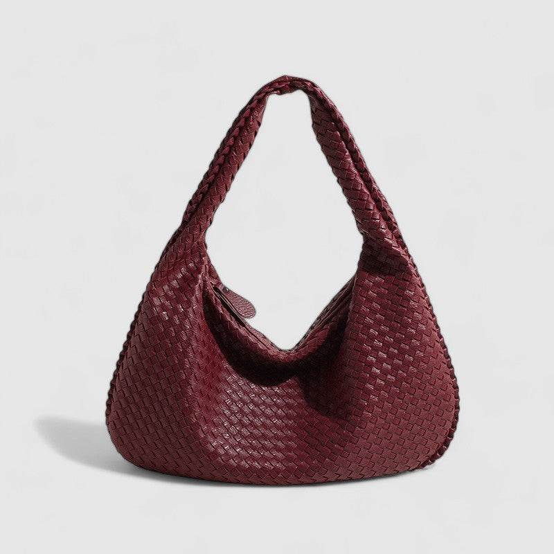 Charley | Chic Geweven Schoudertas voor Dames