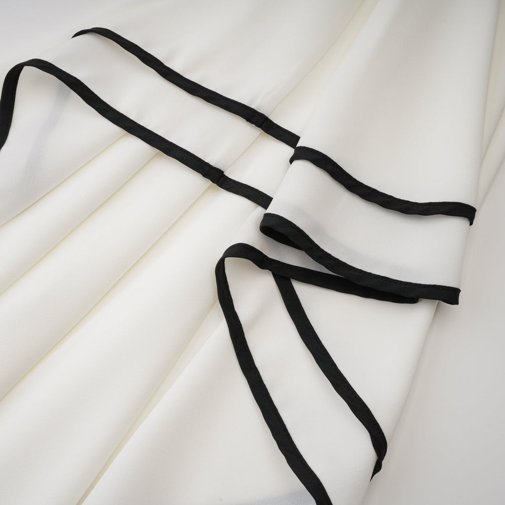 Madeleine ruffle-sleeve dress