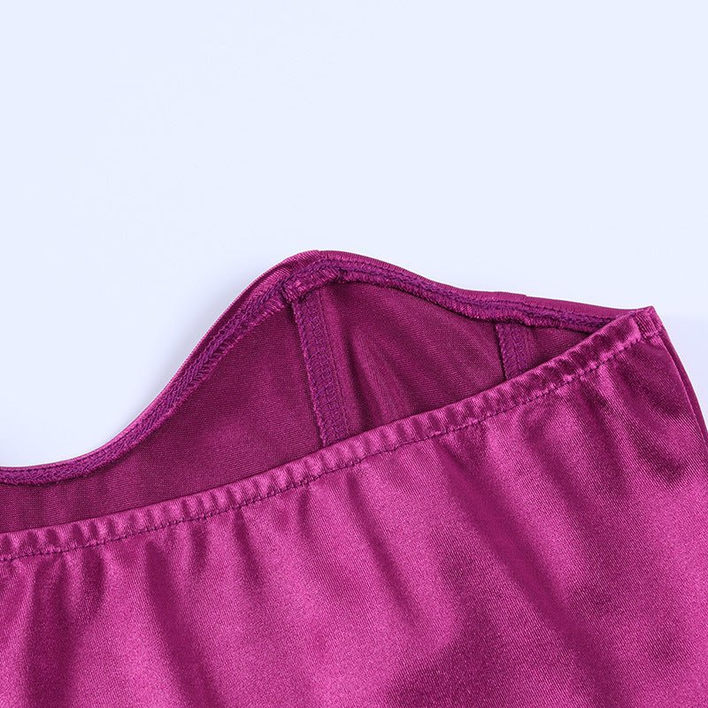 Shaana | Satinlook Strapless Corset Top