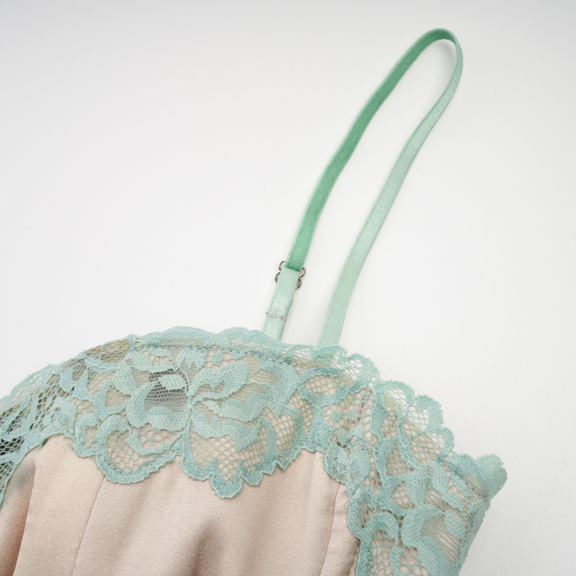 Sanne floral-print lace-trim midi dress